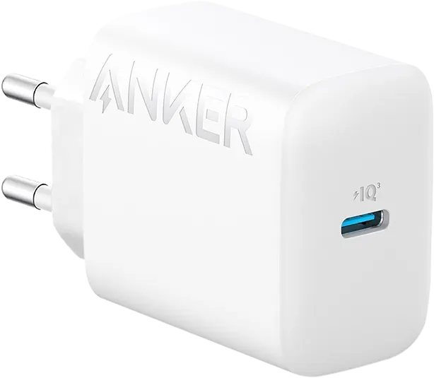 Anker 20W USB-C Wall Charger - White Anker 20W USB-C Wall Charger - White
